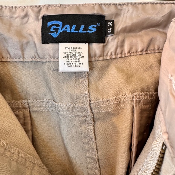 Lot of 3 Mens Tactical Pants 44x30 (2) Galls Tan & Grey & (1) Condor Beige - Picture 3 of 16